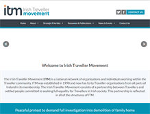 Tablet Screenshot of itmtrav.ie